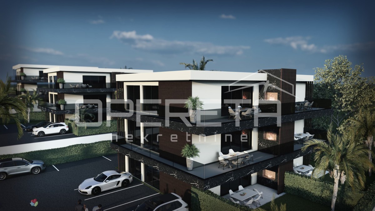 Nuova costruzione a Stara Novalja – appartamento 2sb con giardino