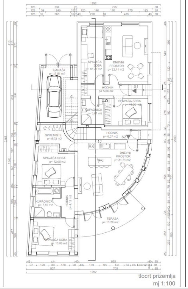 Vendita, Casa, Ludbreg, centar, Casa a schiera, 221m2
