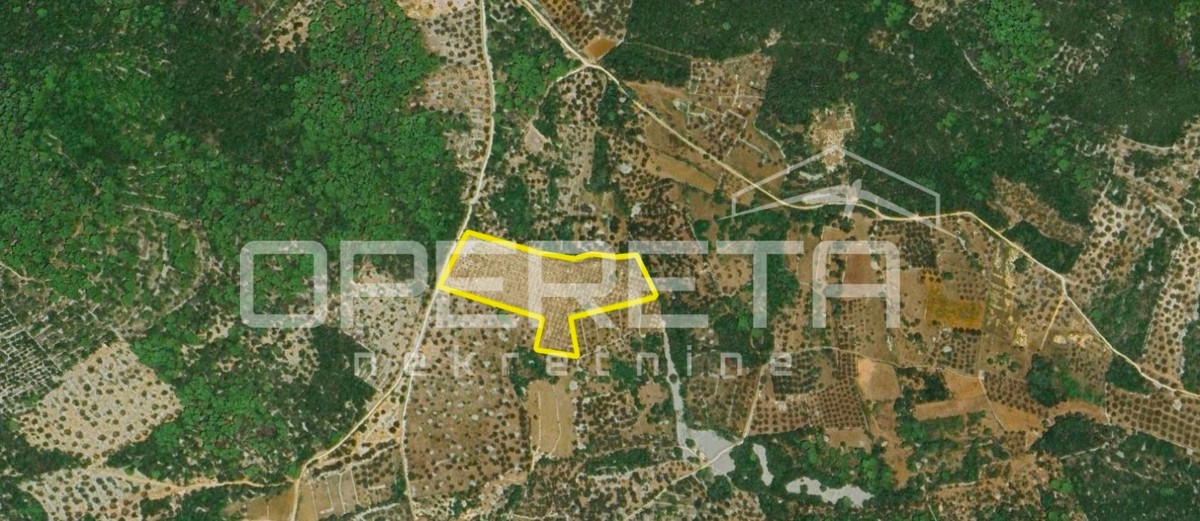 Terreno agricolo con 500 mandorli e vista mare, Brač