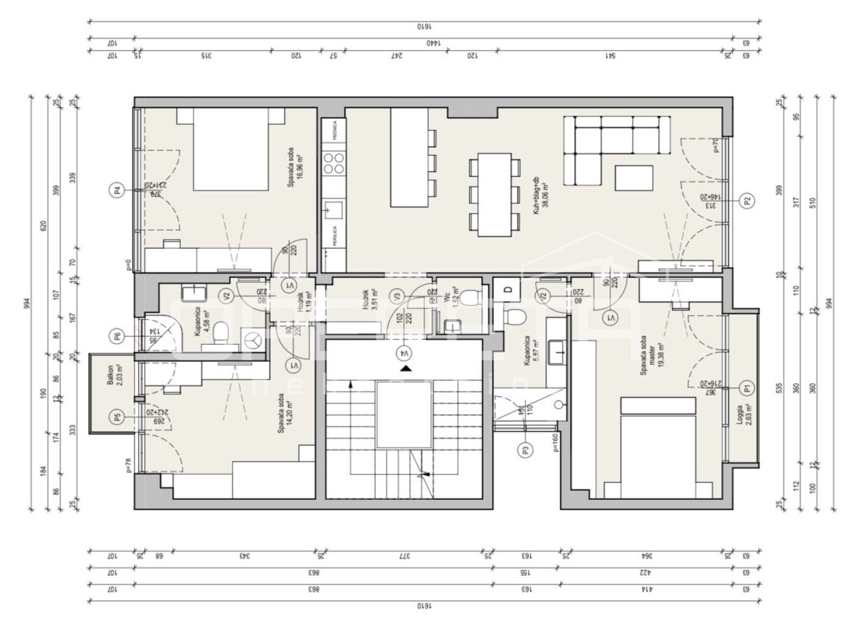 Vendita, Appartamento, Medveščak, Gupceva Zvjezda, 4l, 114m2