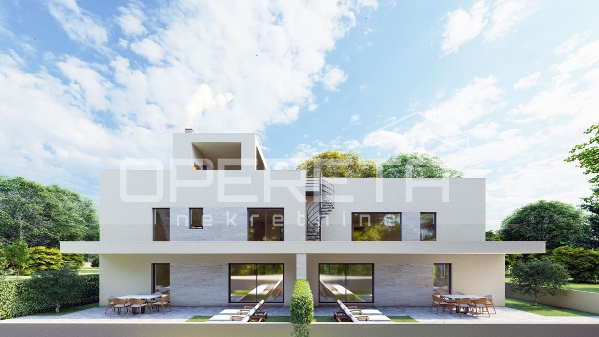 Nuova costruzione – Appartamento bilocale con piscina 101 m2, Vrsi, Zara