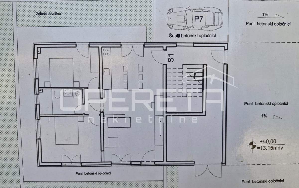 Appartamento moderno con terrazza, giardino e parcheggio a Korčula