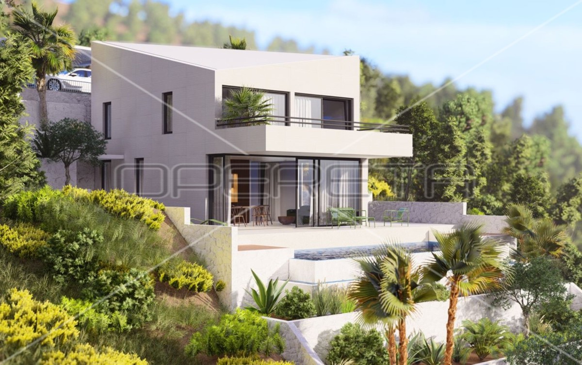 Terreno edificabile con vista sul mare, 420 m2, Prigradica