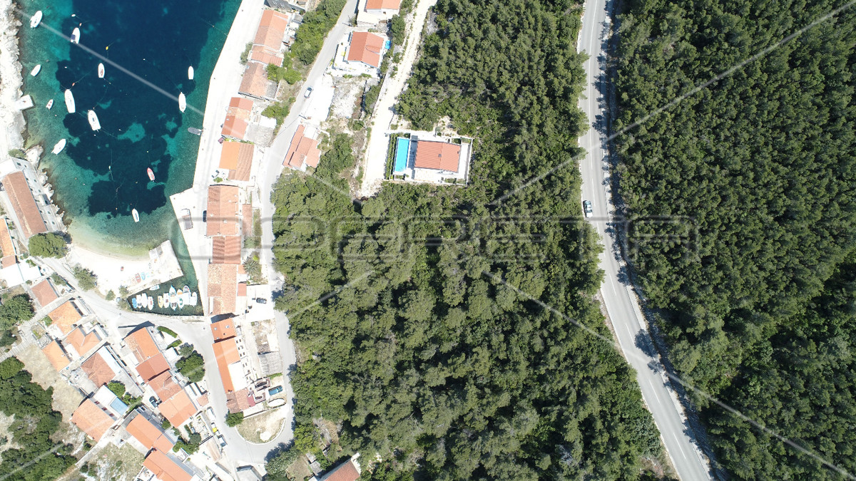 Terreno edificabile con vista sul mare, 420 m2, Prigradica
