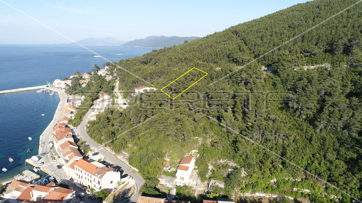 Terreno edificabile con vista sul mare, 420 m2, Prigradica