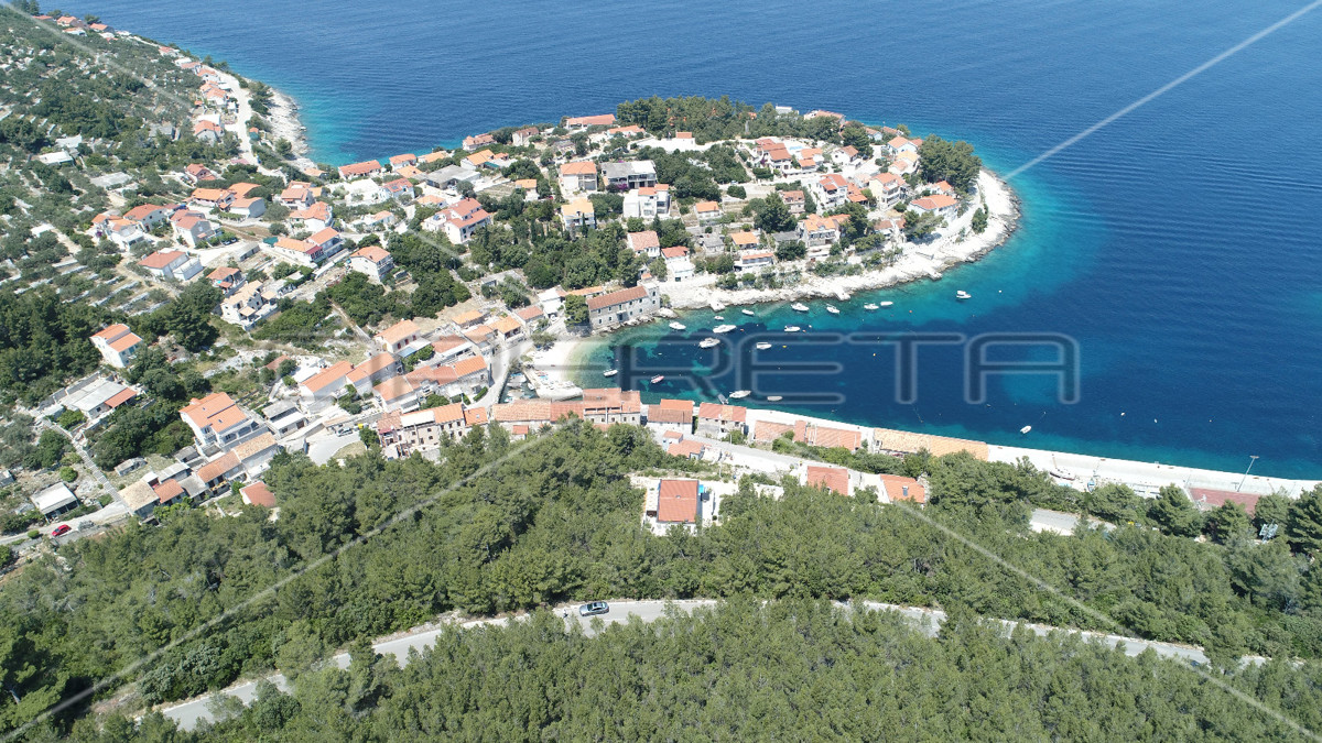 Terreno edificabile con vista sul mare, 420 m2, Prigradica