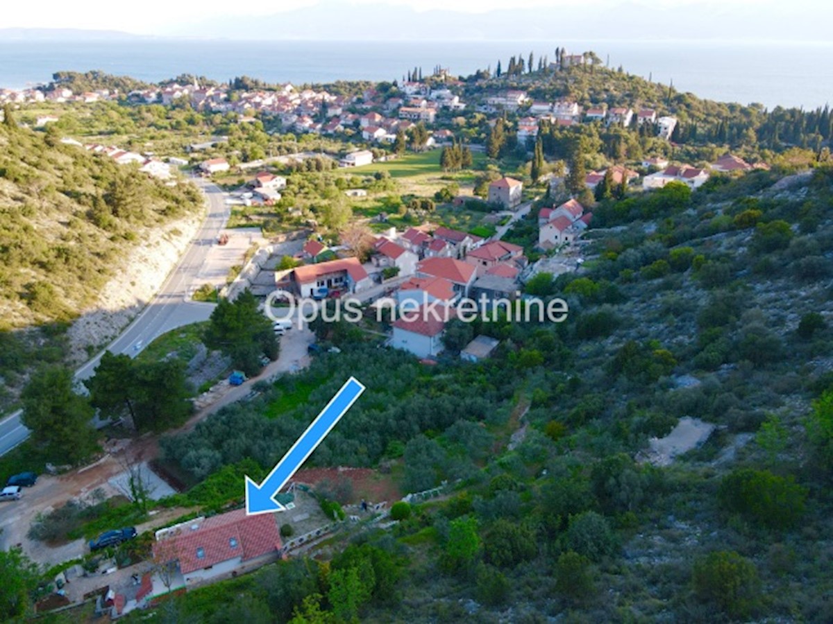 Trpanj, casa con vista e ampio giardino