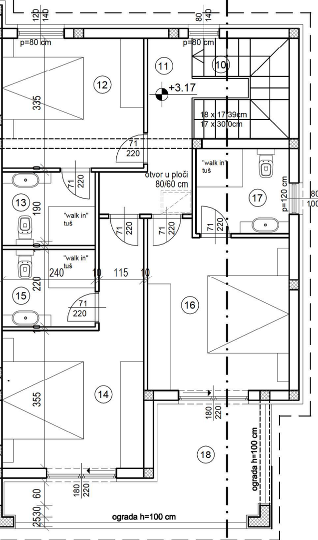 Lussuoso appartamento duplex, vista mare - Malinska