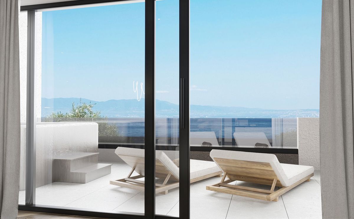 Primo piano sul mare! Appartamento di lusso con vista mare - Njivice