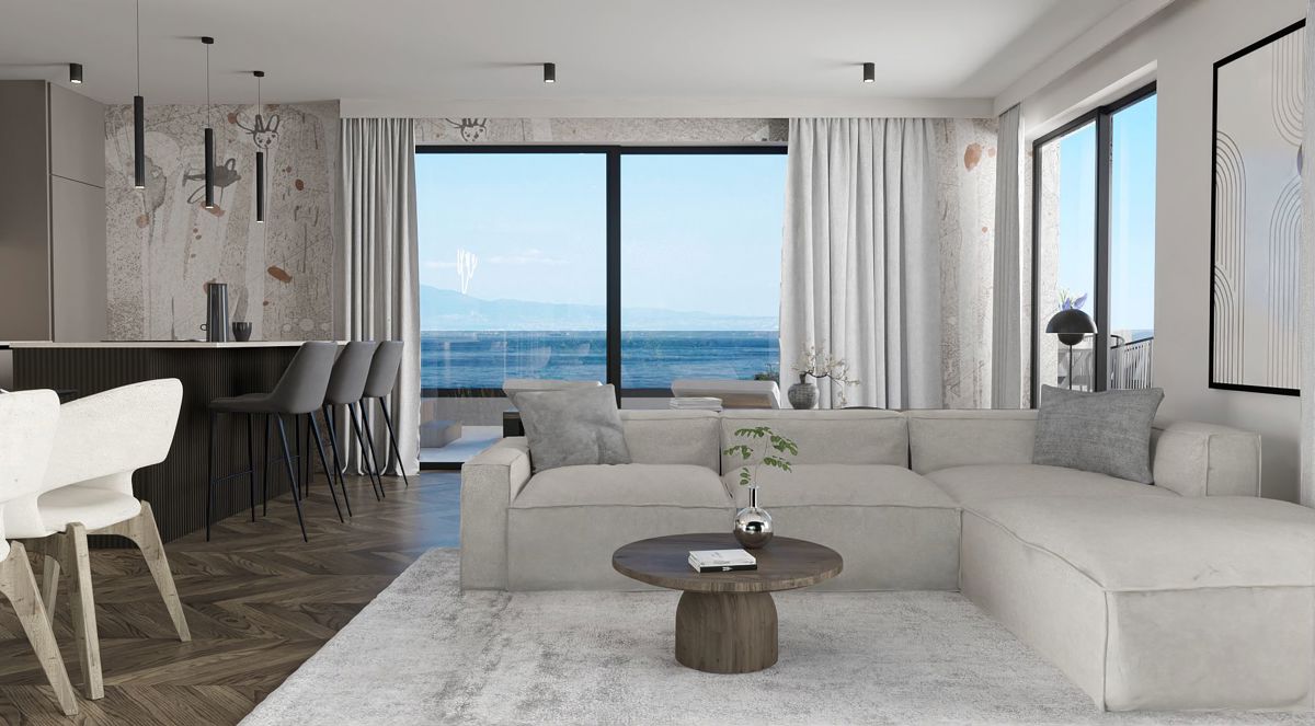 Primo piano sul mare! Appartamento di lusso con vista mare - Njivice