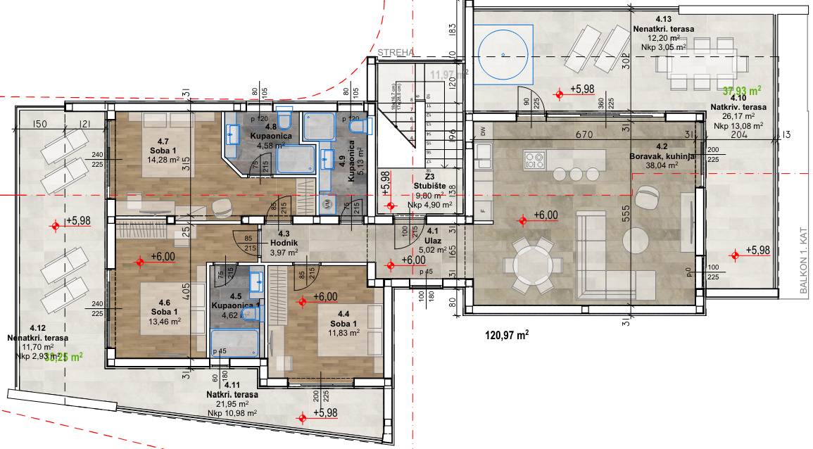 Primo piano sul mare! Appartamento di lusso con vista mare - Njivice