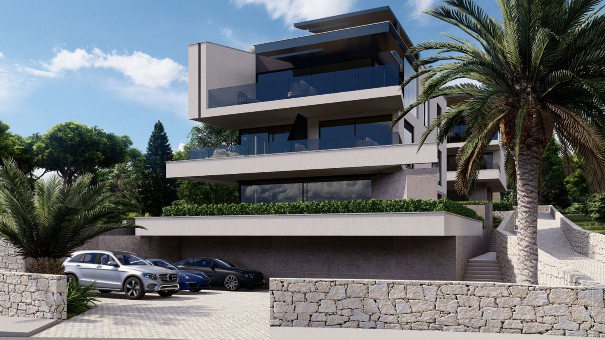 Esclusivo appartamento al primo piano, vista mare, Krk