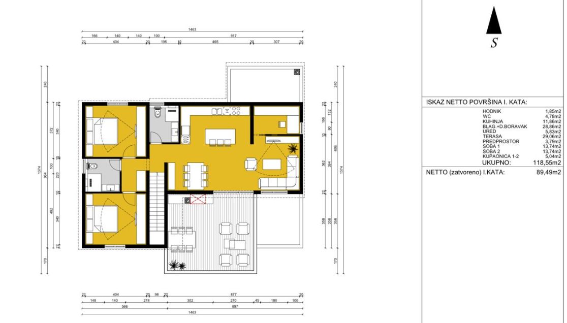 Nuova villa ristrutturata, piscina, prezzo ridotto - Pirovac, Vodice