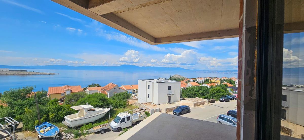 Appartamento con vista panoramica sul mare e piscina - Omišalj