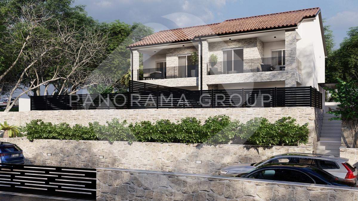 Lussuoso appartamento su due piani con vista mare - Malinska