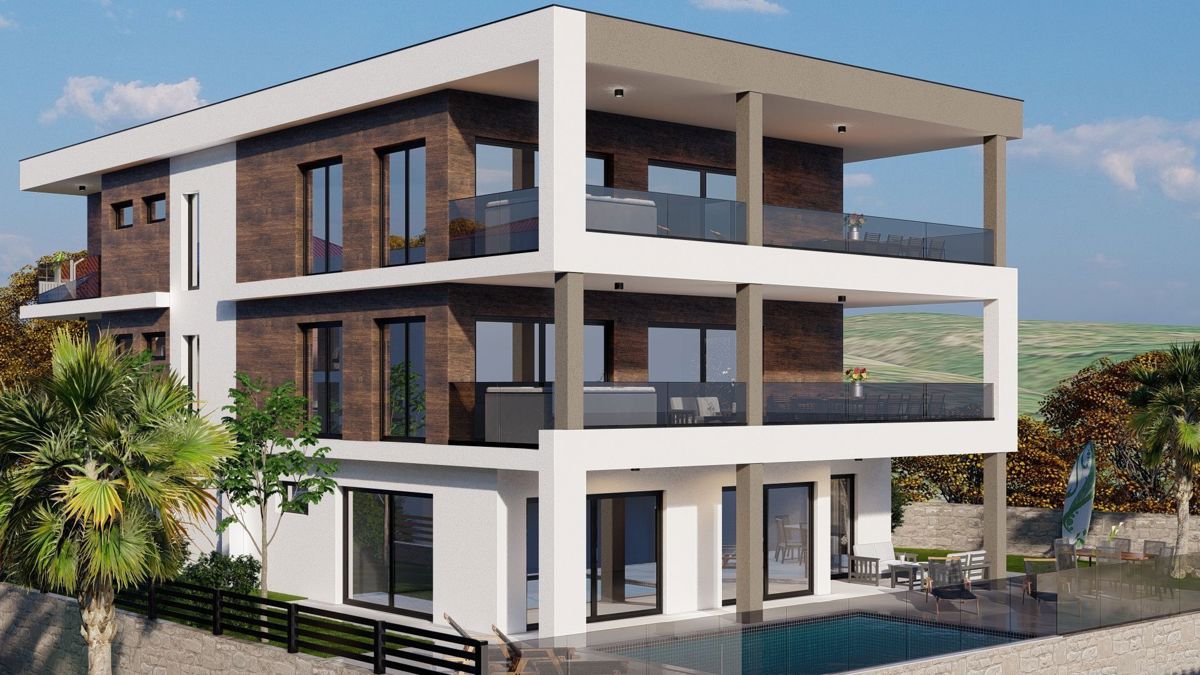 Appartamento di lusso, nuova costruzione - Vrbnik