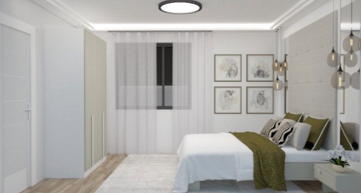 Krk - nuova costruzione, grande appartamento duplex con vista mare