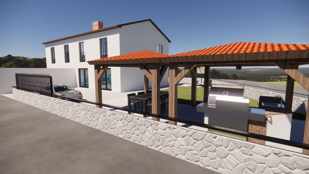 Garica - villa bifamiliare con piscina e bel giardino
