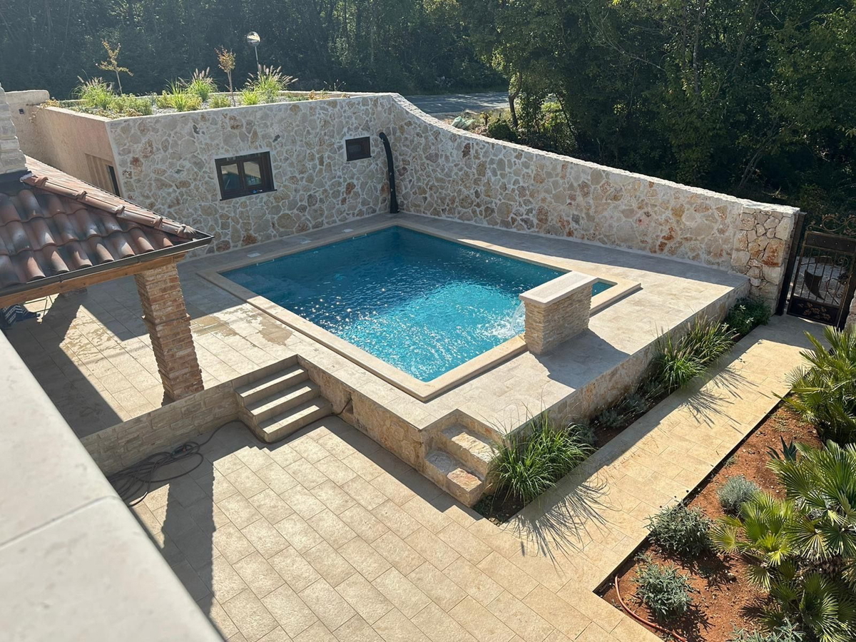 &lt;Villa rustica di lusso con piscina - Isola di Krk&gt;