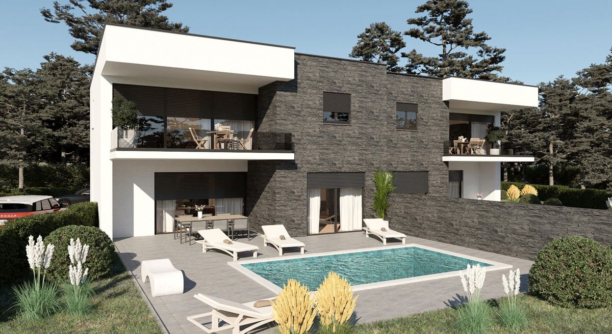 Appartamento di lusso di 151 m² con piscina e giardino – a 100 m dal mare, Kraljevica