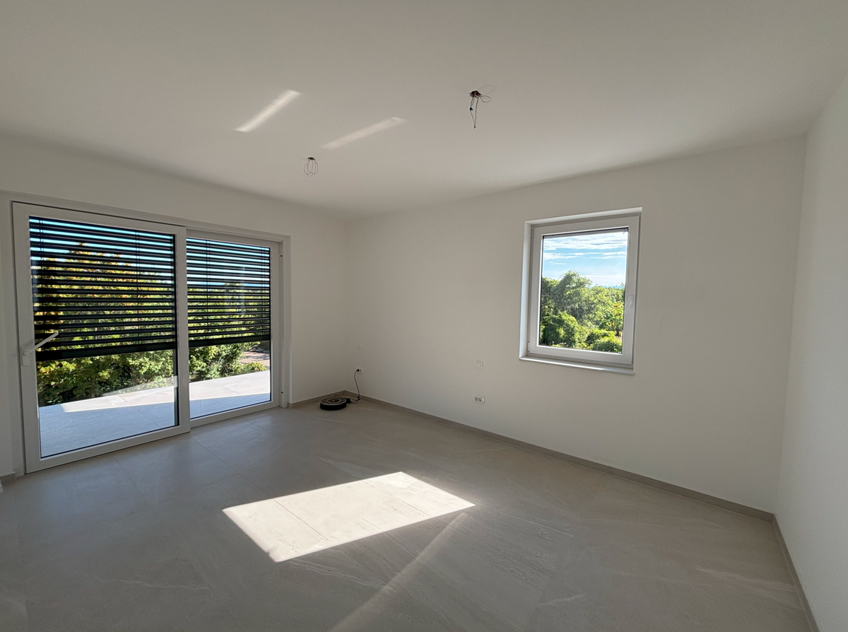 Moderna lussuosa villa con piscina e vista mare – Brzac, isola di Krk