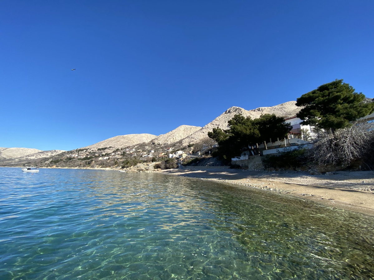 Attico al primo piano fronte mare in nuova costruzione - Stara Baška