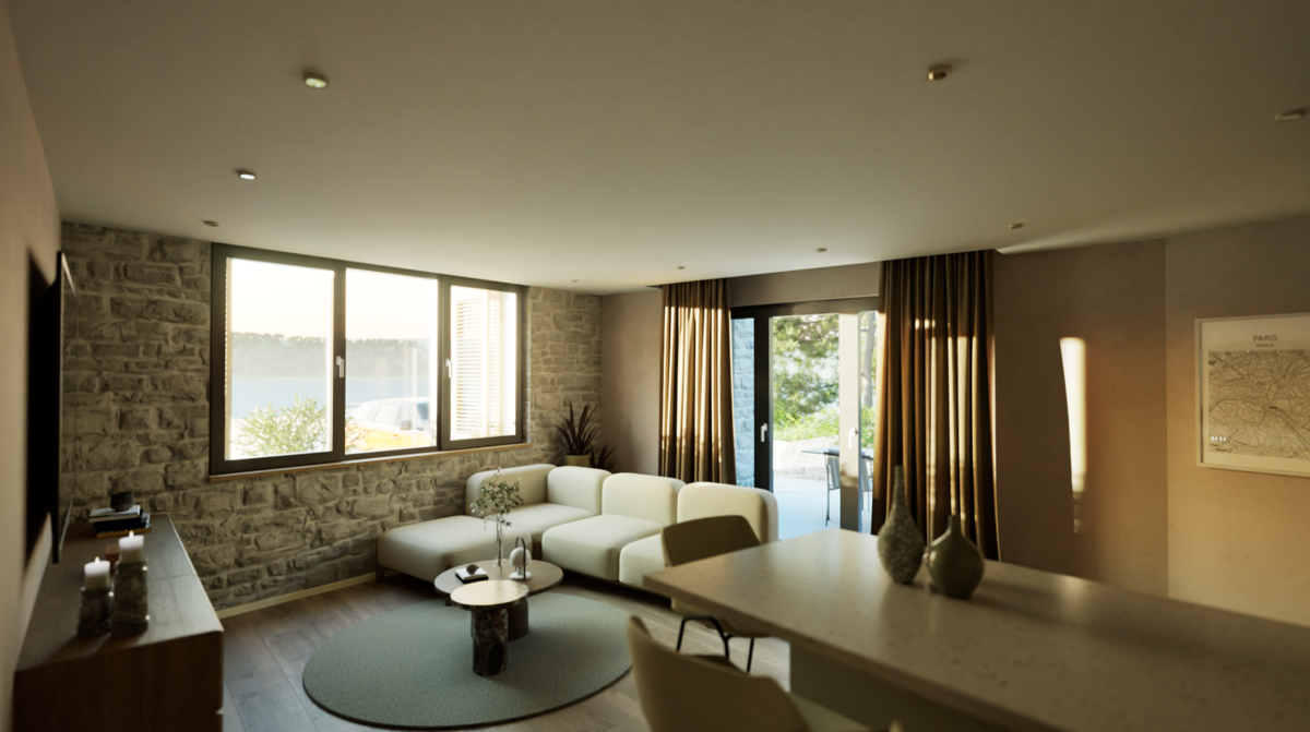 Solo da noi! Appartamento esclusivo in prima fila sul mare a Lumbarda, Korčula