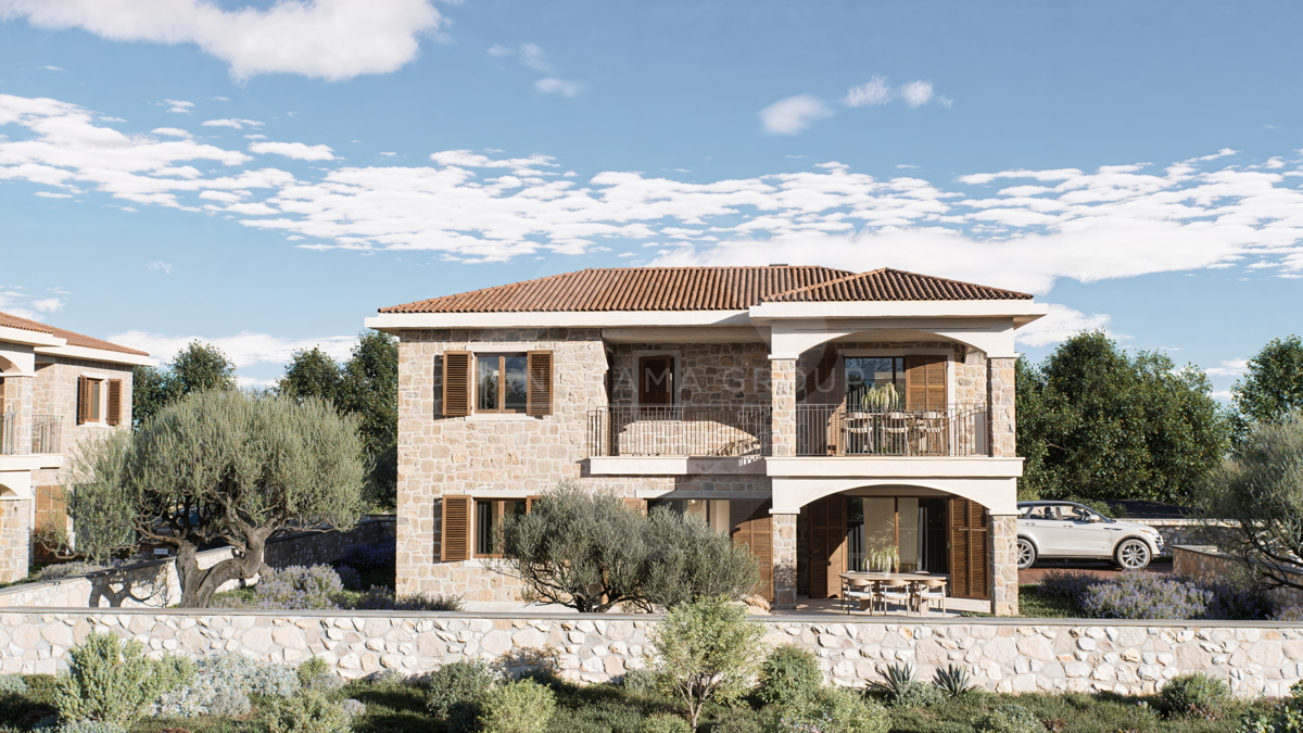 Solo nella nostra offerta! Affascinante casa in pietra con piscina e giardino privato – Ljutići, Malinska