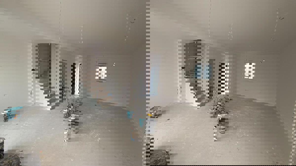 Dvojna casa in fase roh bau - occasione! Garica, Vrbnik