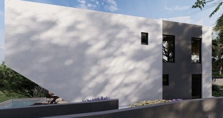 Jadranovo, Dvojna kuća con piscina privata