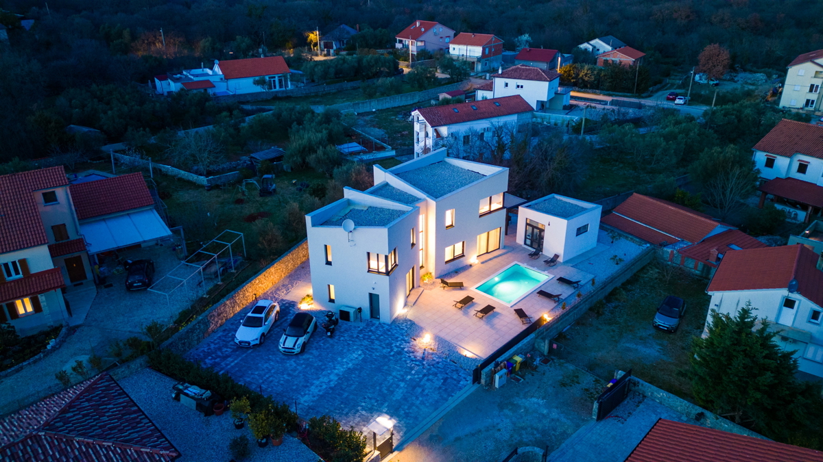 Villa di lusso con piscina, sauna e palestra – Muraj, isola di Krk