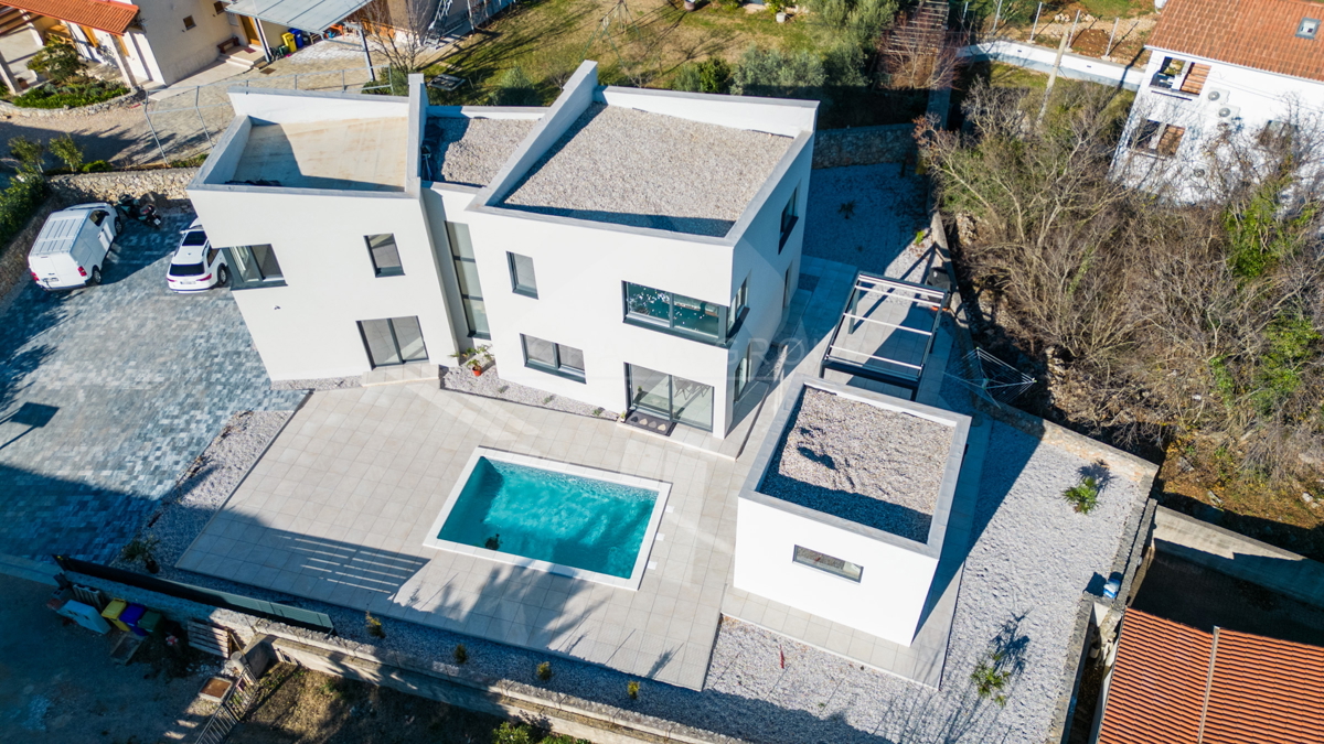 Villa di lusso con piscina, sauna e palestra – Muraj, isola di Krk