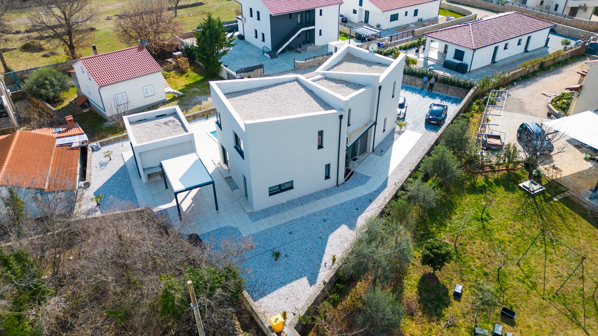 Villa di lusso con piscina, sauna e palestra – Muraj, isola di Krk