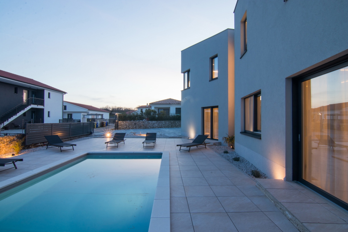 Villa di lusso con piscina, sauna e palestra – Muraj, isola di Krk