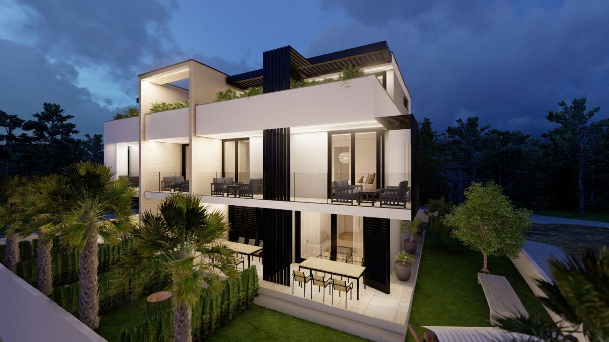 Appartamento in casa intelligente, vista mare - Krk, centro