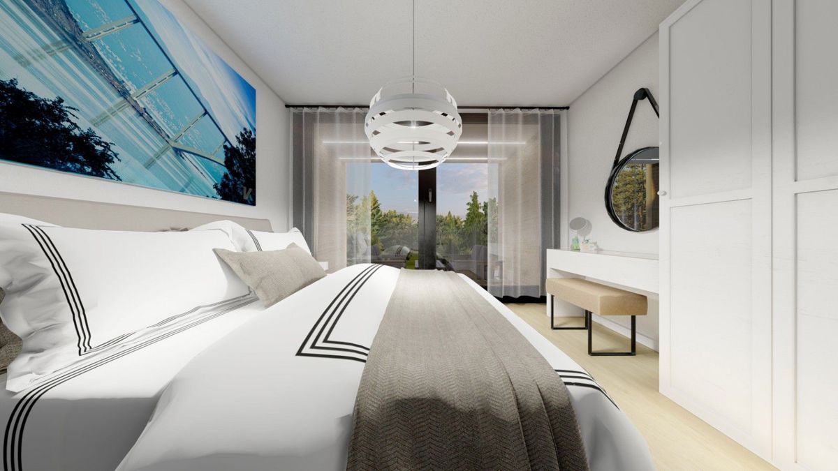 <Appartamento in casa intelligente, vista mare - Krk, centro>