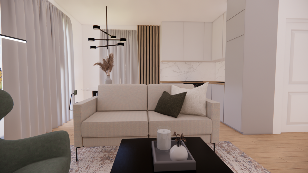 Omišalj - appartamento in splendida nuova costruzione, a 170 m dal mare