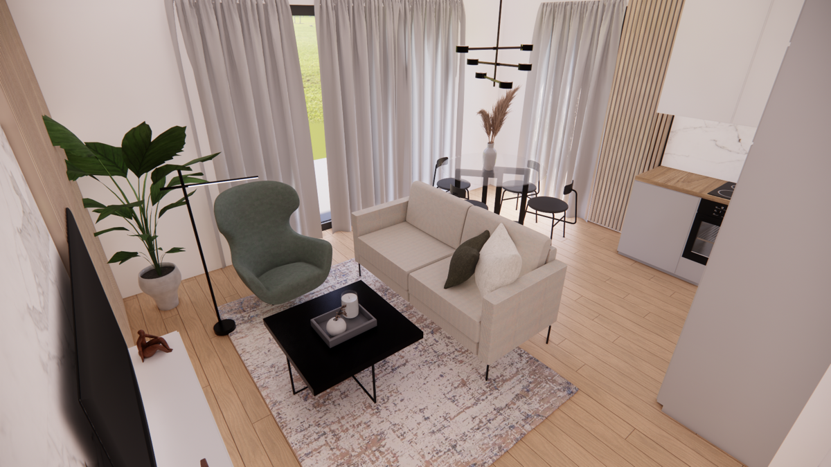 Omišalj - appartamento in splendida nuova costruzione, a 170 m dal mare