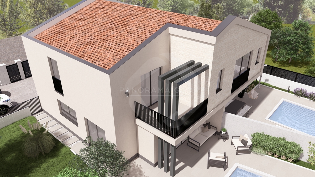 Solo da noi! Doppia casa – 2 unità abitative con terrazze, terreno di 616 m²