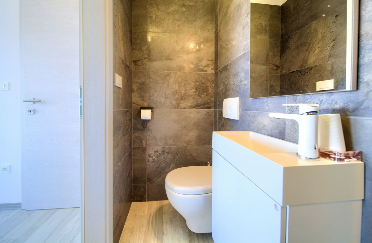 <Vila sa panoramskim pogledom na more - Vrbnik>  <Vila con vista panoramica sul mare - Vrbnik>