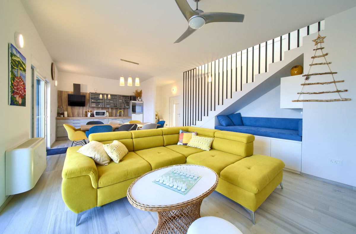 <Vila sa panoramskim pogledom na more - Vrbnik>  <Vila con vista panoramica sul mare - Vrbnik>