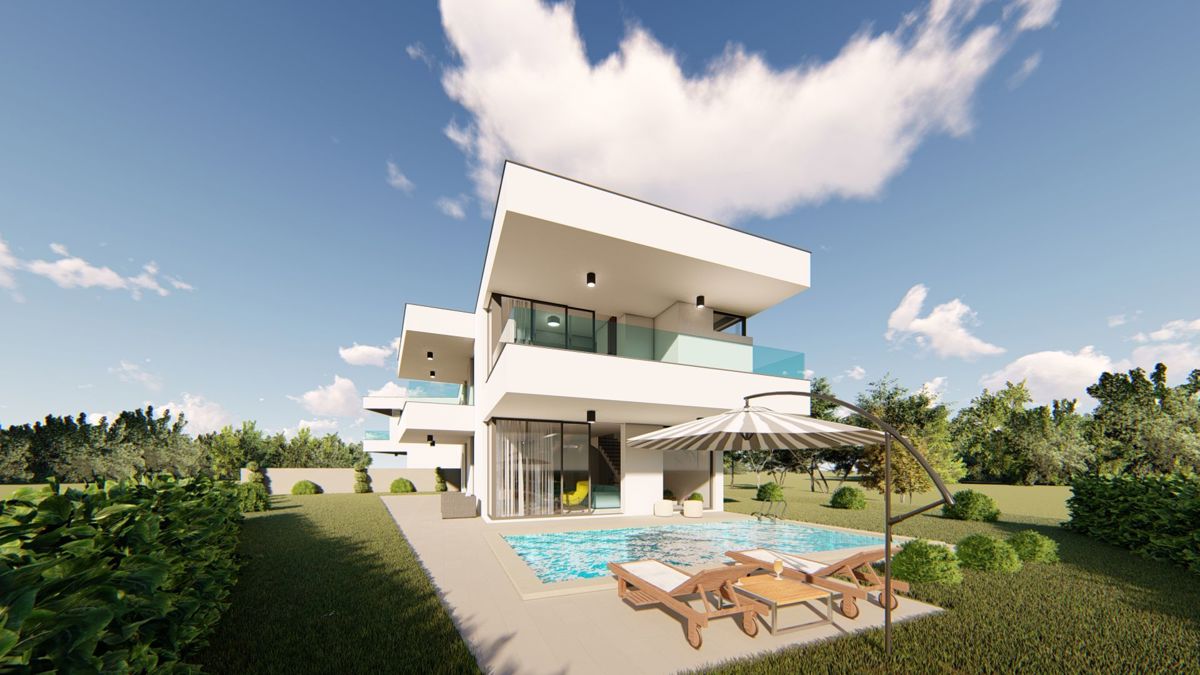 Lussuosa villa bifamiliare con piscina - Omišalj