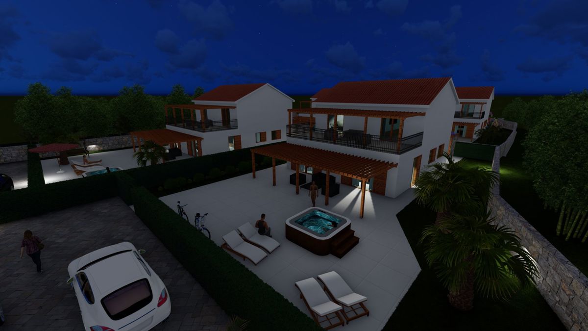 Villa Dahlia - villa rustica, Malinska