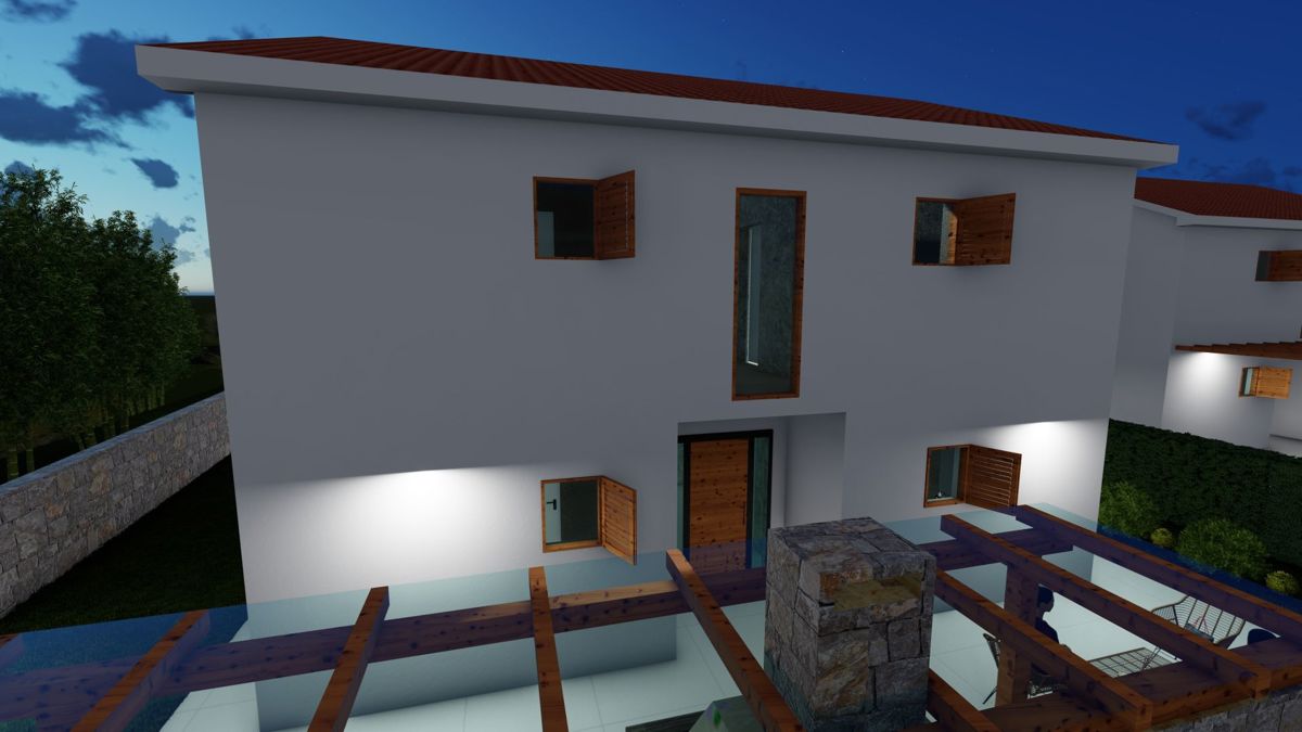 Villa Dahlia - villa rustica, Malinska