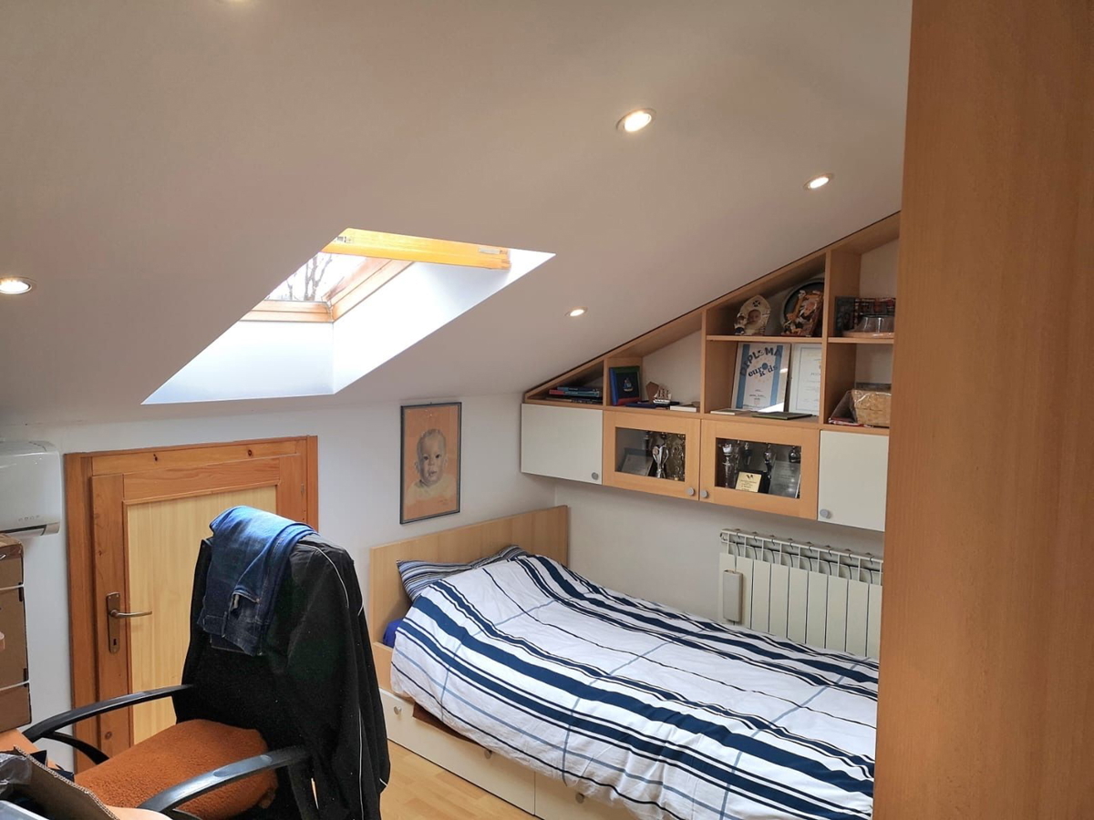 Malinska - opportunità, appartamento su due piani con vista mare