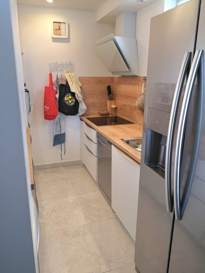 Malinska - opportunità, appartamento su due piani con vista mare