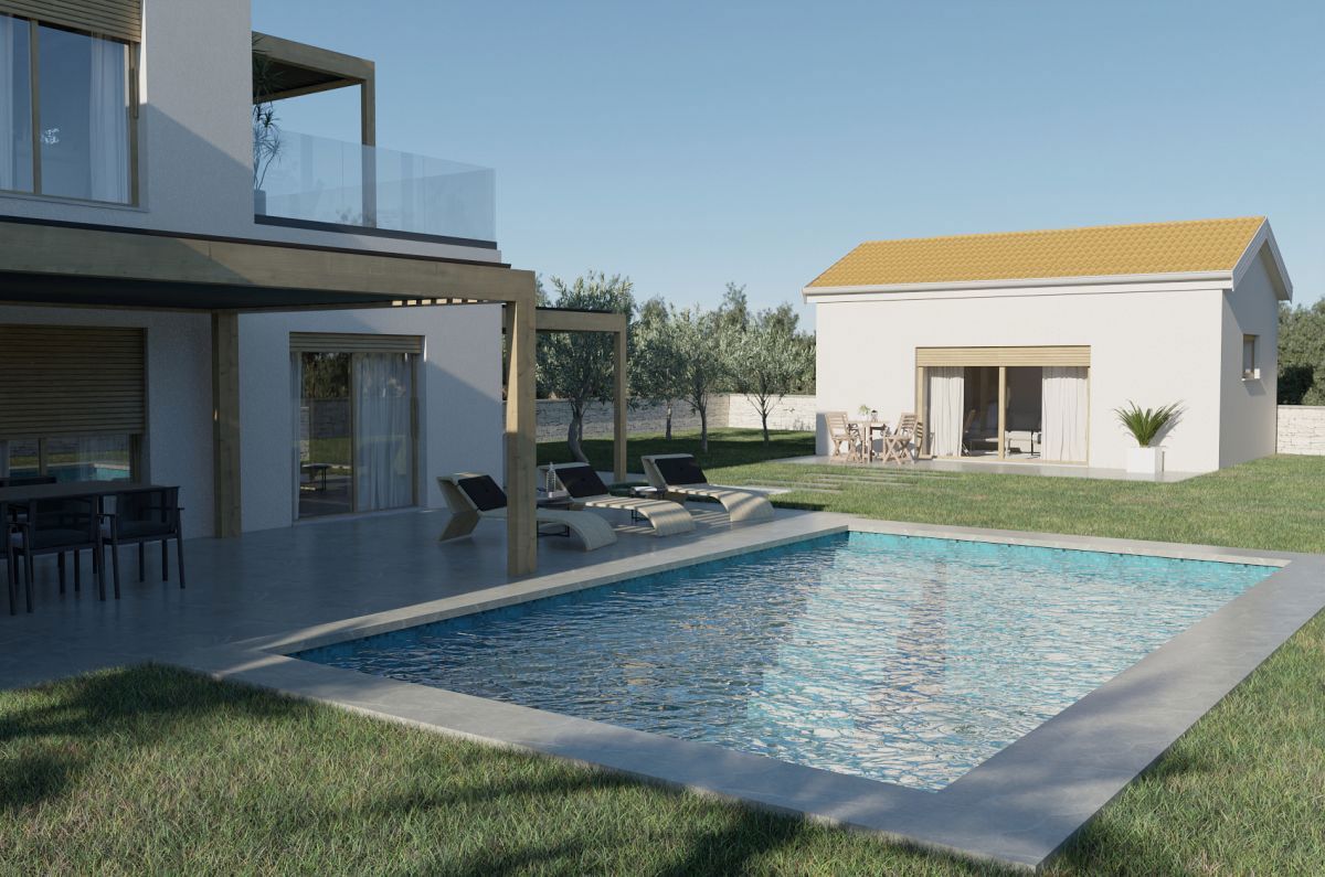 Terreno edificabile con permesso di costruzione, Rovigno