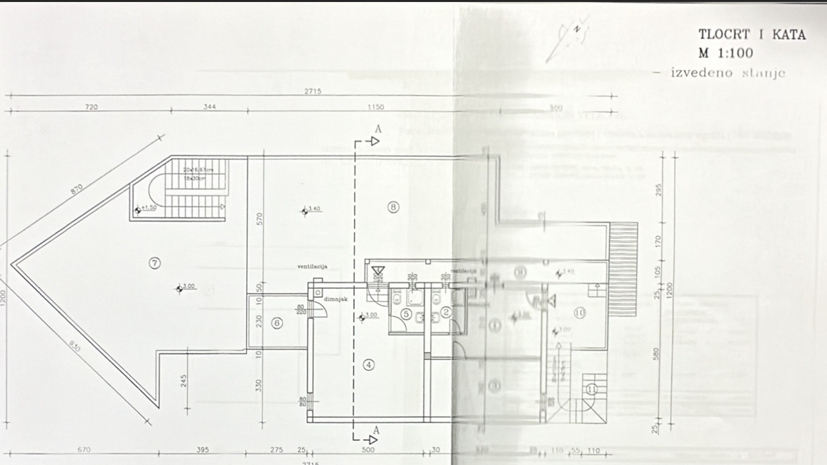 Solo da noi, esclusivo - edificio commerciale-residenziale, Malinska