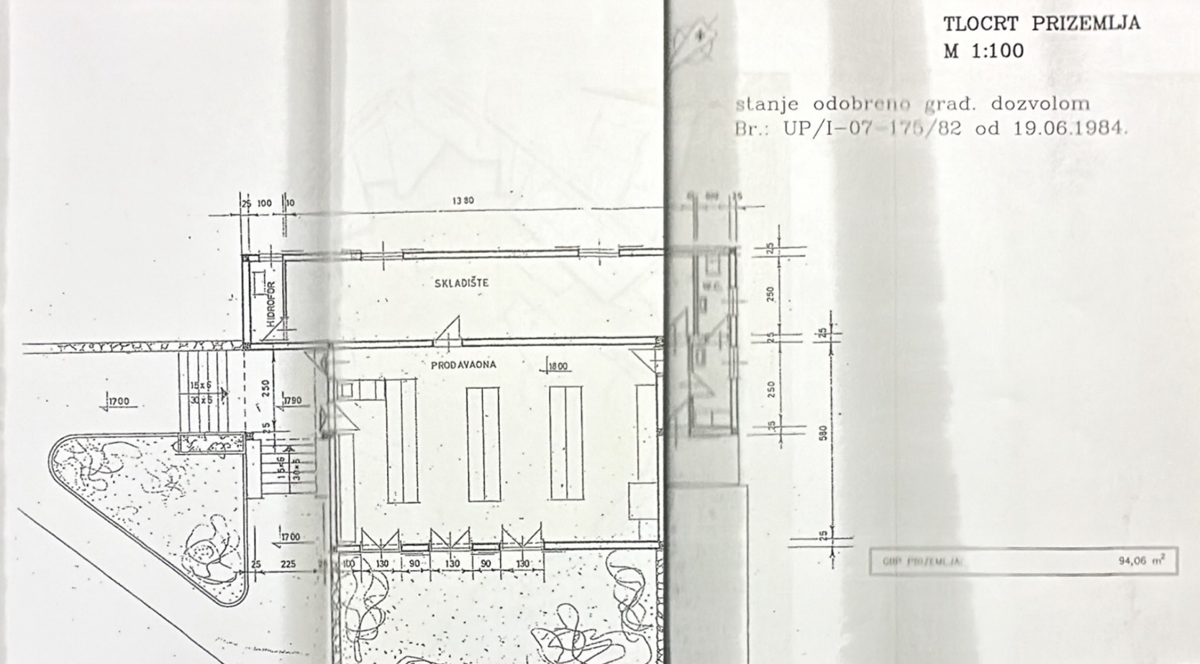 Solo da noi, esclusivo - edificio commerciale-residenziale, Malinska