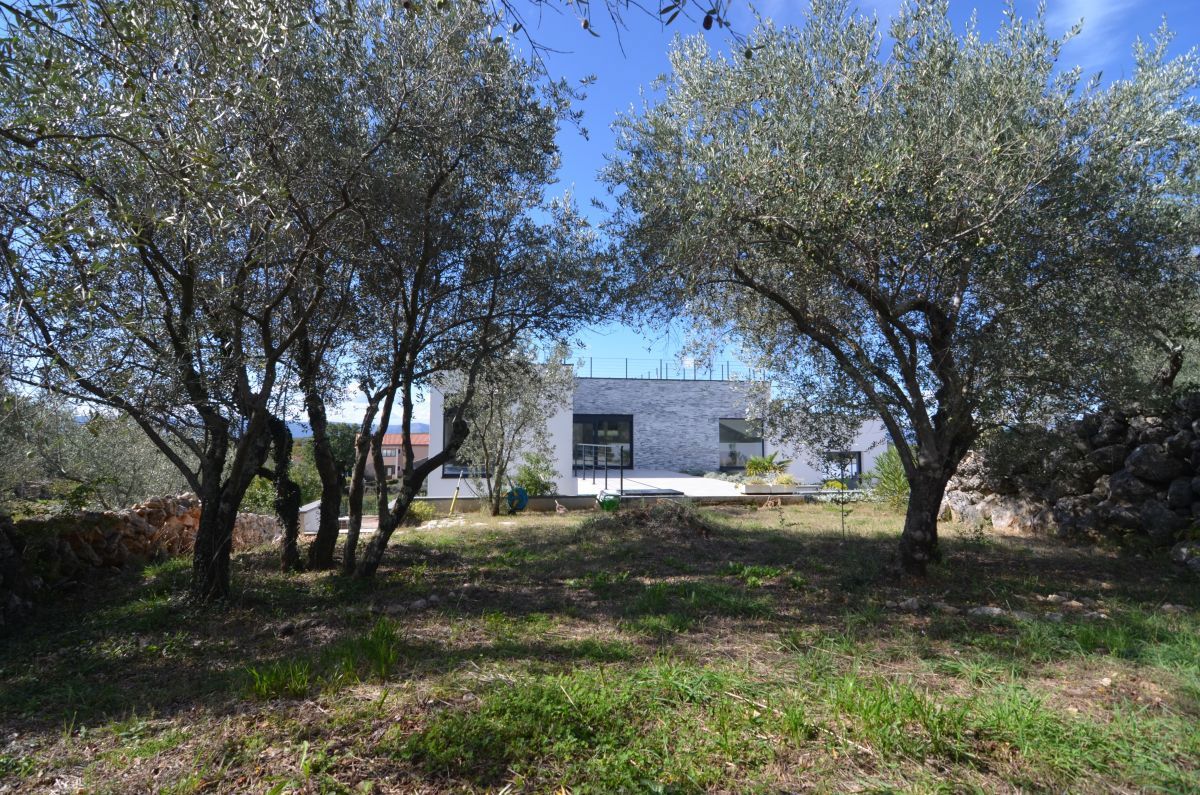 Lussuosa nuova villa con piscina e vista mare – Krk